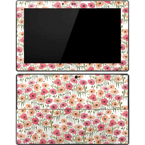 Bouffants and Broken Hearts Wild Garden Surface Pro Tablet Skin